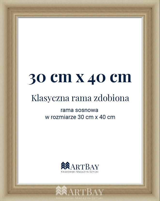Klasyczna rama zdobiona - obrazek 6
