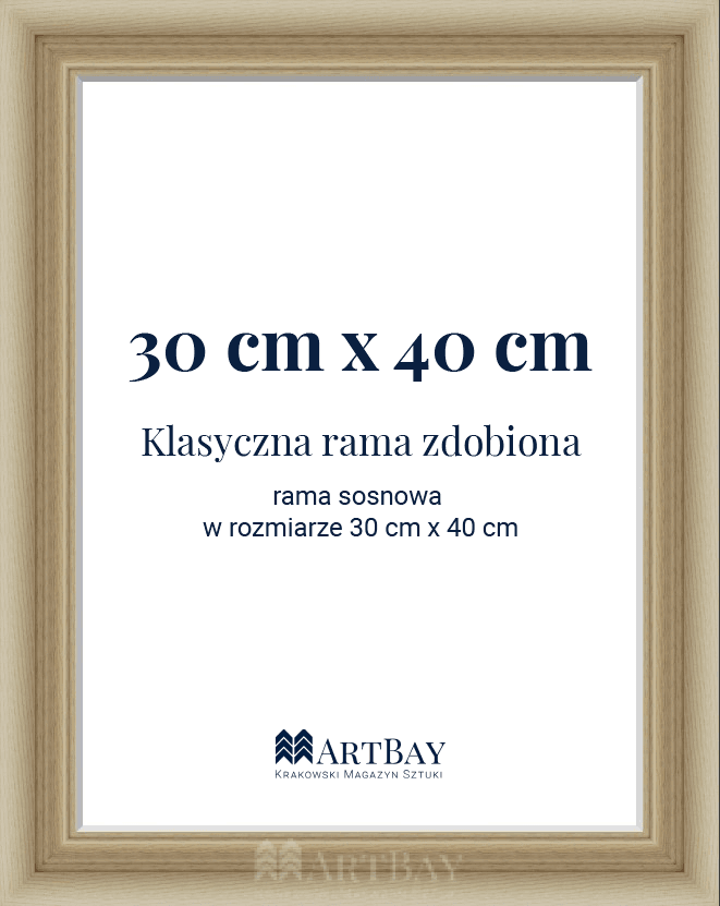 Klasyczna rama zdobiona - obrazek 6