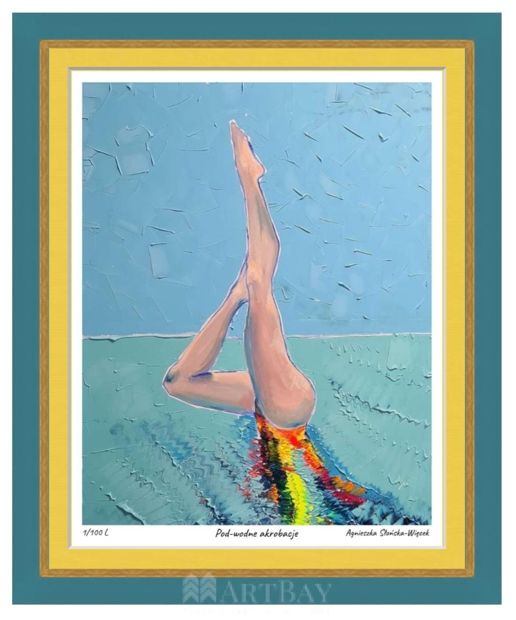Pod-wodne akrobacje - obrazek 3