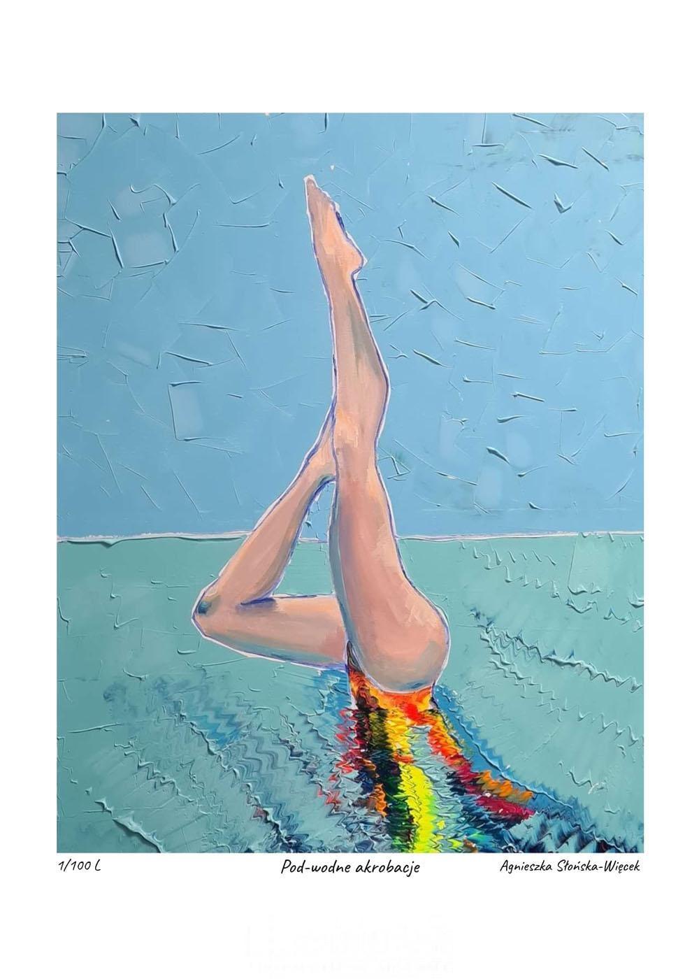 Pod-wodne akrobacje - obrazek 2