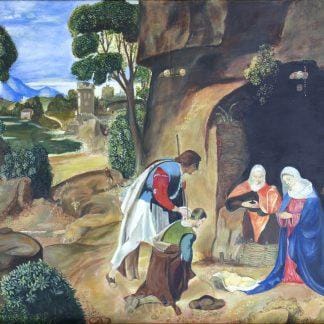 Giorgione - Pokłon pasterzy