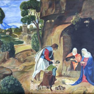 Giorgione - Pokłon pasterzy