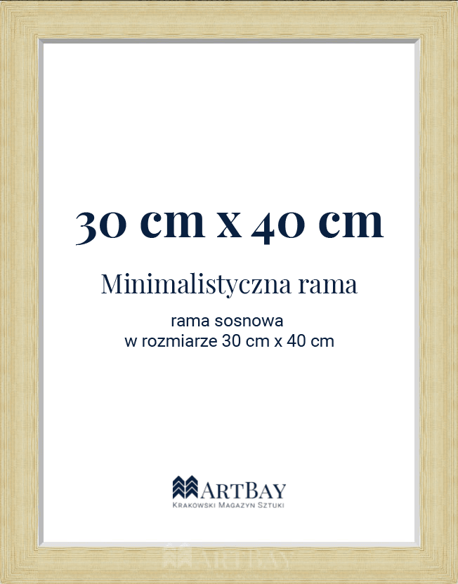 Minimalistyczna prosta rama - obrazek 4