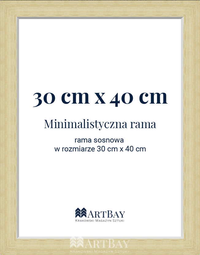 Minimalistyczna prosta rama - obrazek 4