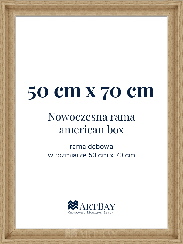 Nowoczesna rama dębowa typu AB "american box" - obrazek 6