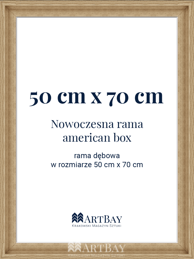 Nowoczesna rama dębowa typu AB "american box" - obrazek 6
