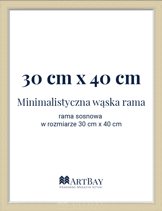 Minimalistyczna wąska rama - obrazek 4
