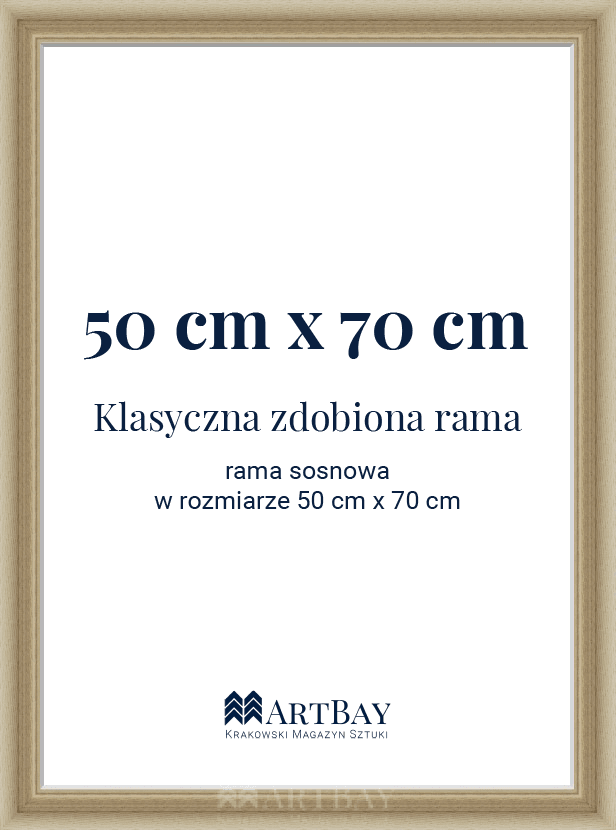 Klasyczna rama zdobiona - obrazek 5