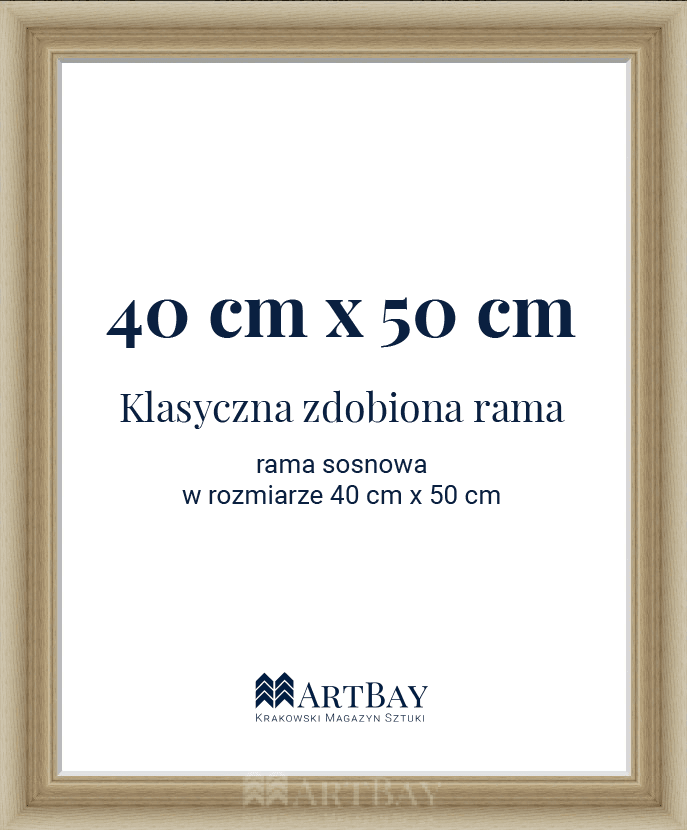 Klasyczna rama zdobiona - obrazek 4