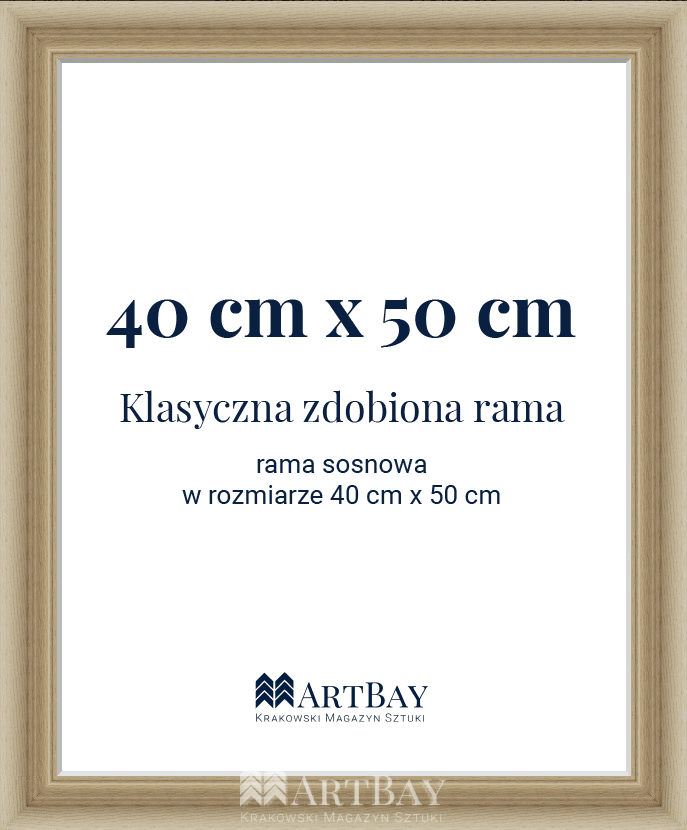 Klasyczna rama zdobiona - obrazek 4