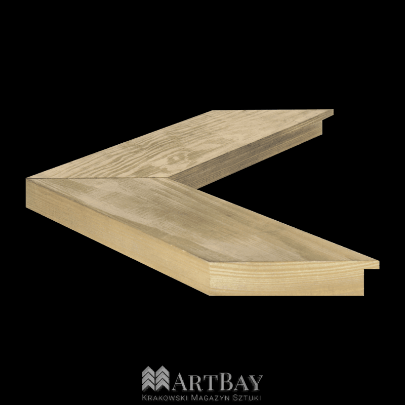 Prosta złota rama - obrazek 3