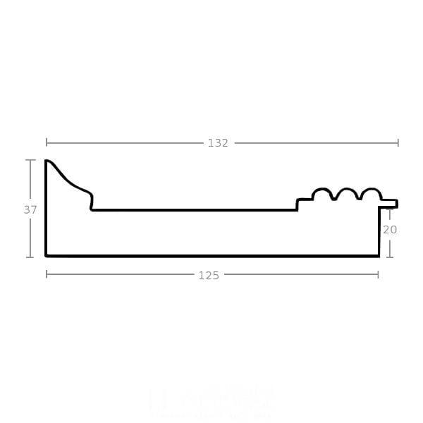 Szeroka zdobiona rama - obrazek 3