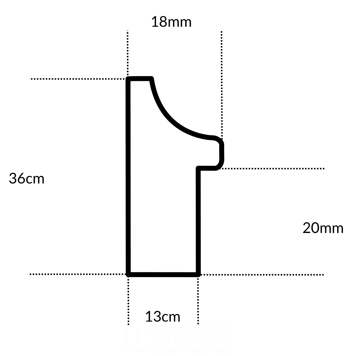 Klasyczna czarno-srebrna rama - obrazek 2