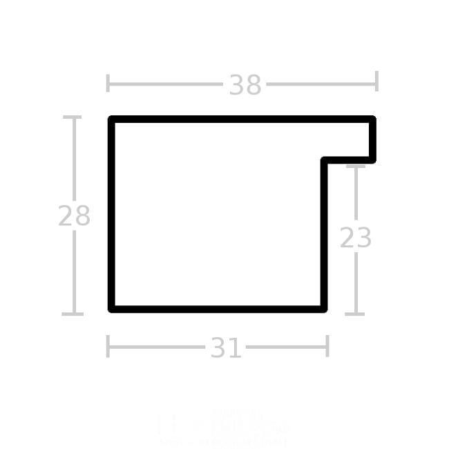 Minimalistyczna prosta rama - obrazek 2