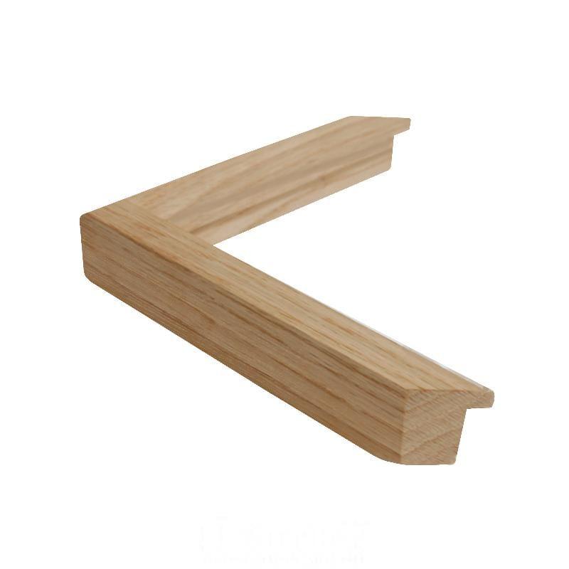 Prosta wąska rama dębowa - obrazek 2