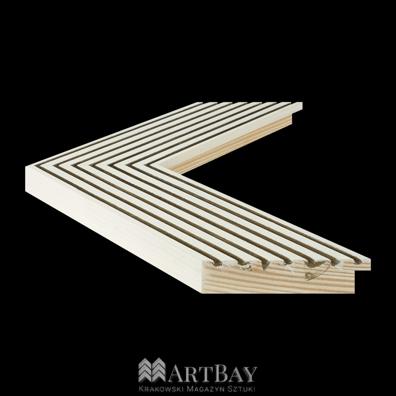 Nowoczesna rama kremowa - obrazek 2