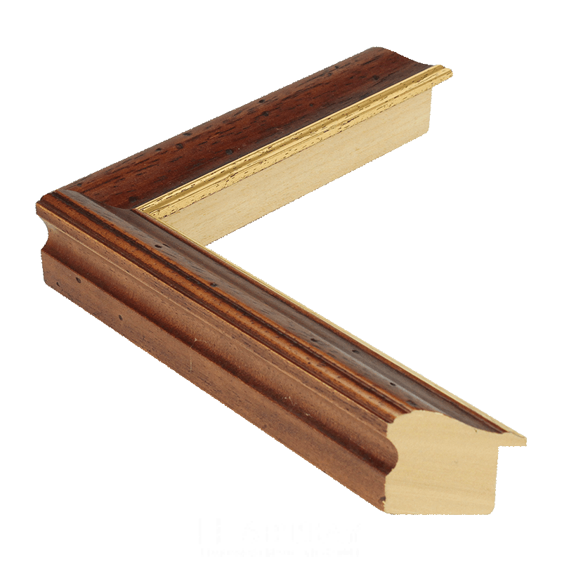 Klasyczna rama brązowo-złota - obrazek 2