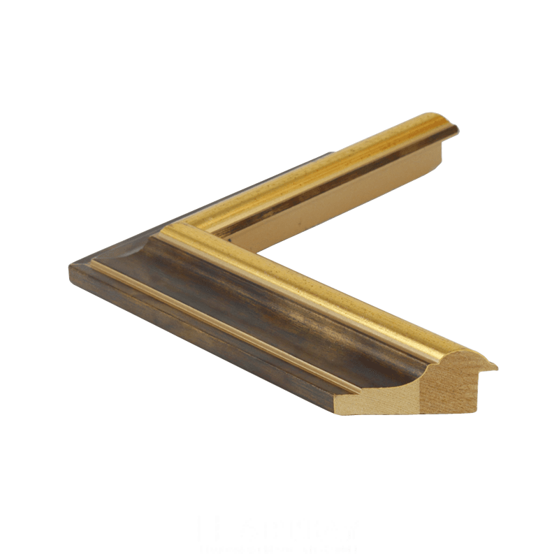 Złota zdobiona rama - obrazek 6