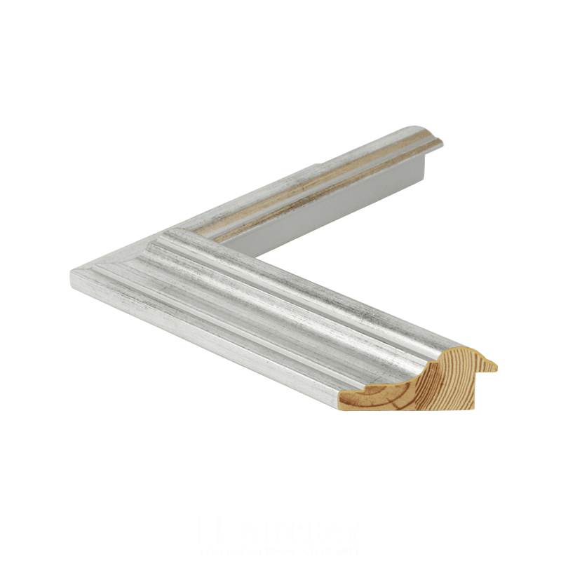 Srebrna zdobiona rama - obrazek 2