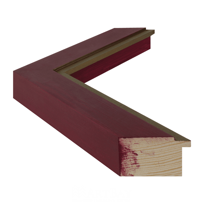 Prosta rama bordowa - obrazek 2