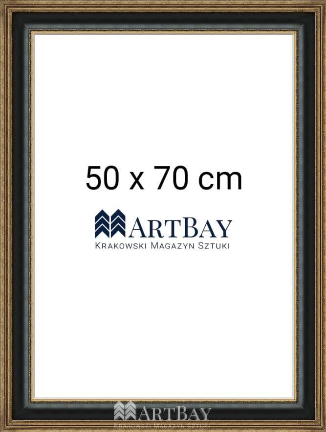 Czarno-złota tradycyjna rama - obrazek 6