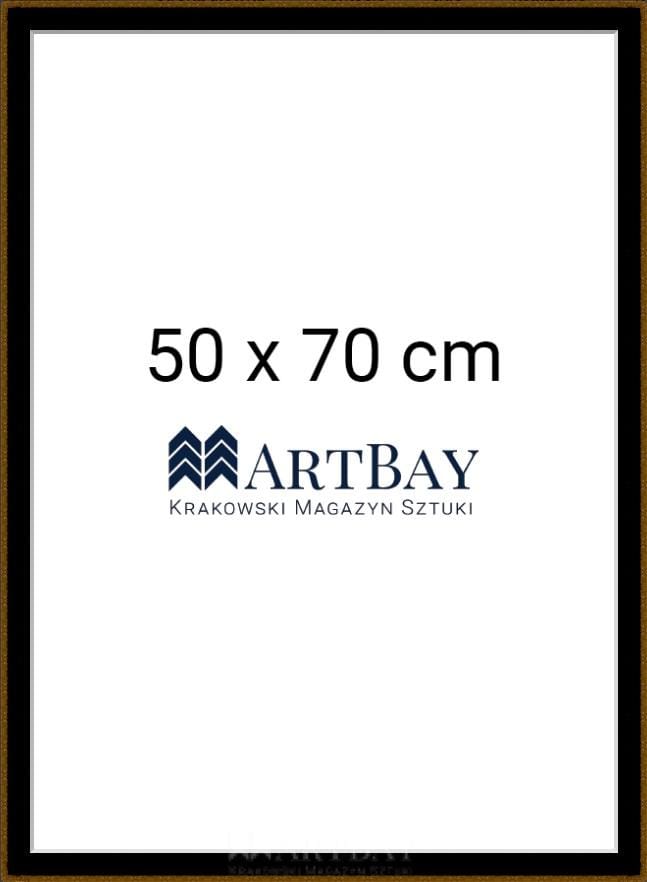 Klasyczna czarno-złota rama - obrazek 6