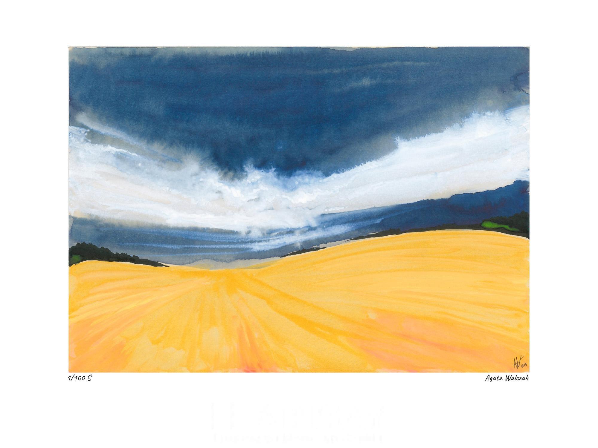 Złoty pejzaż - obrazek 2