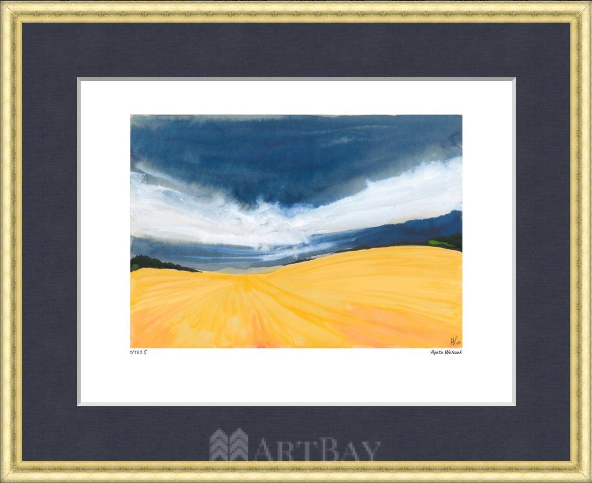 Złoty pejzaż - obrazek 3