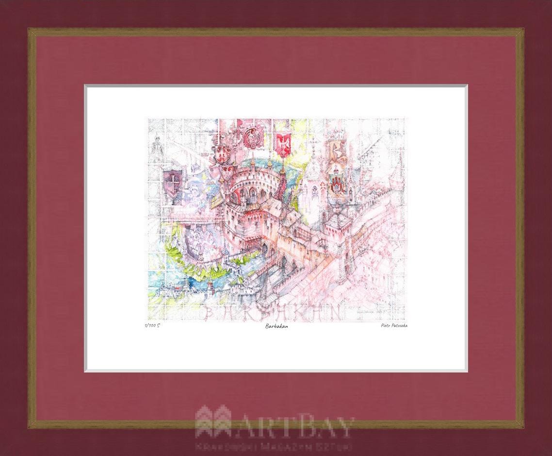 Barbakan z lotu ptaka - obrazek 3