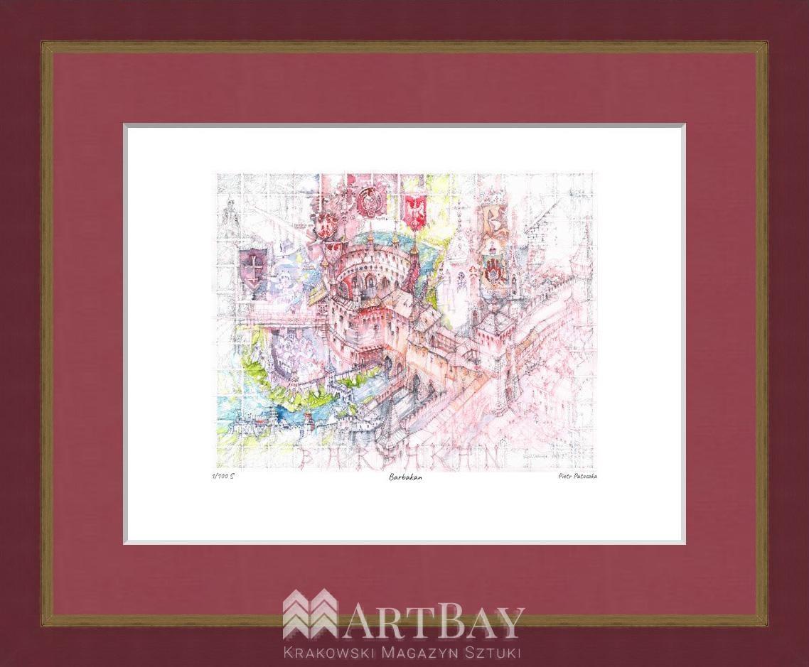 Barbakan z lotu ptaka - obrazek 3