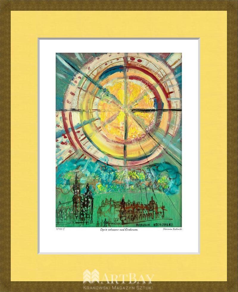 Ognie sztuczne nad Krakowem - obrazek 3