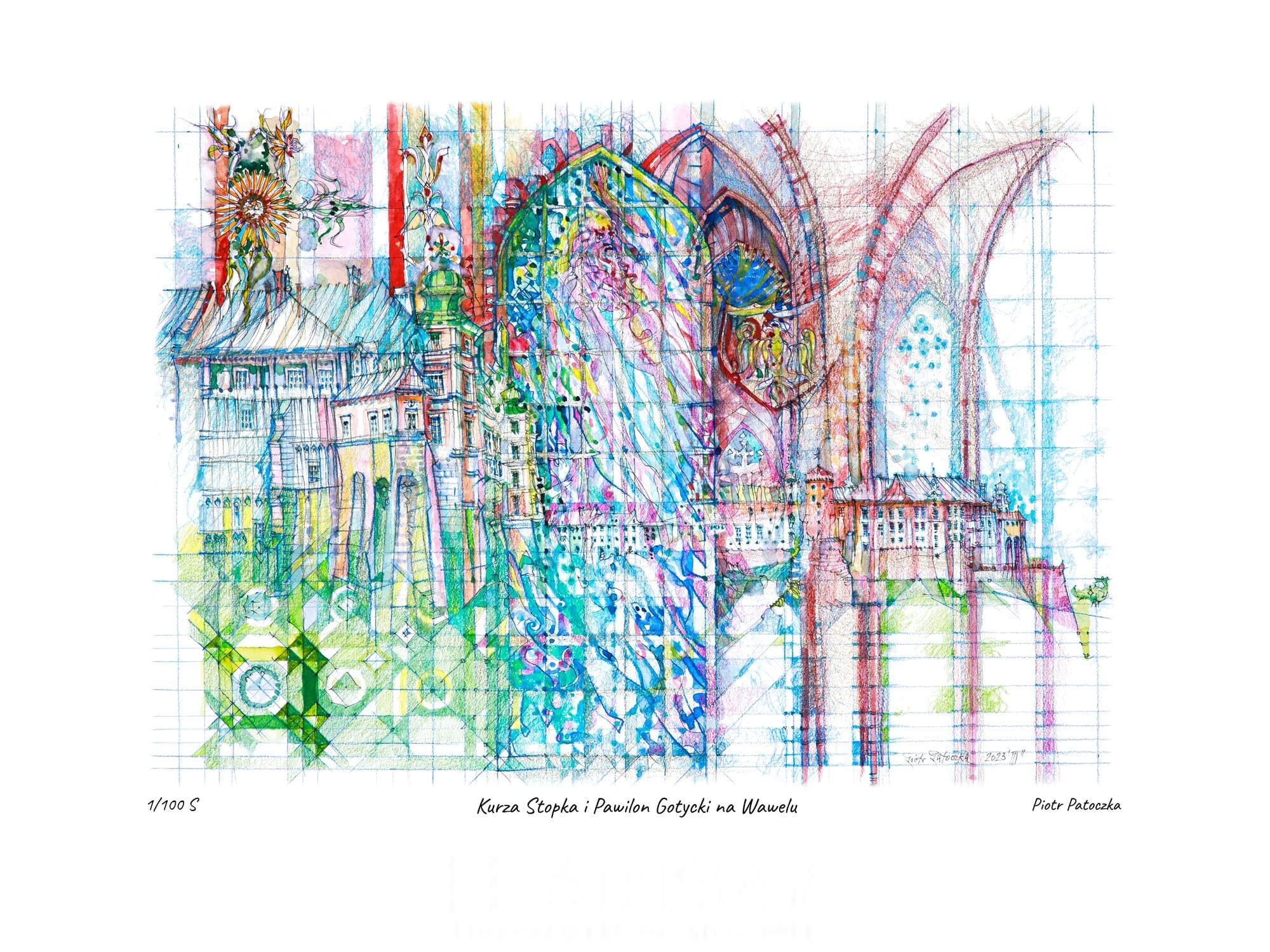 Kurza Stopka i Pawilon Gotycki na Wawelu - obrazek 3