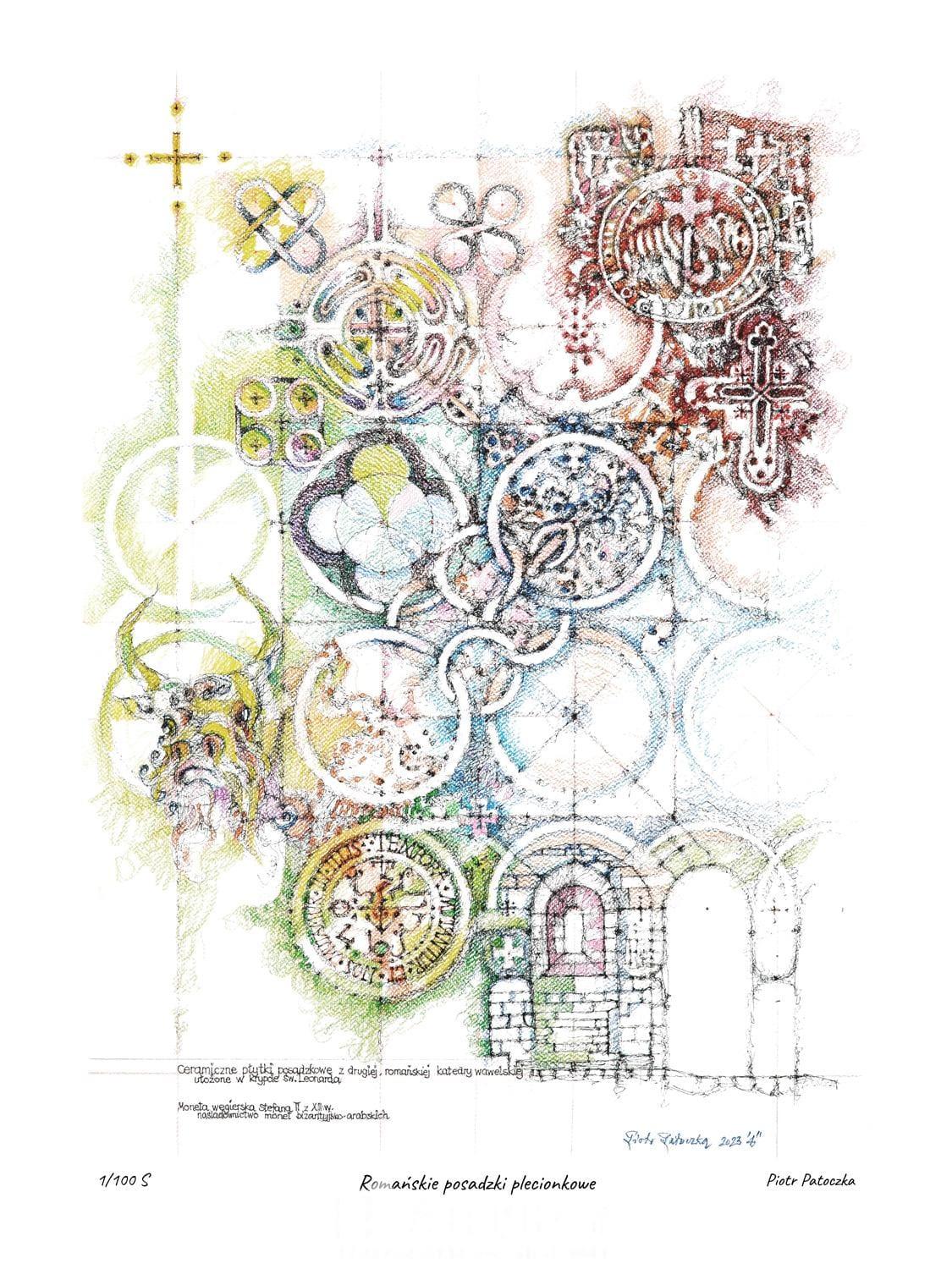 Romańskie posadzki plecionkowe - obrazek 3