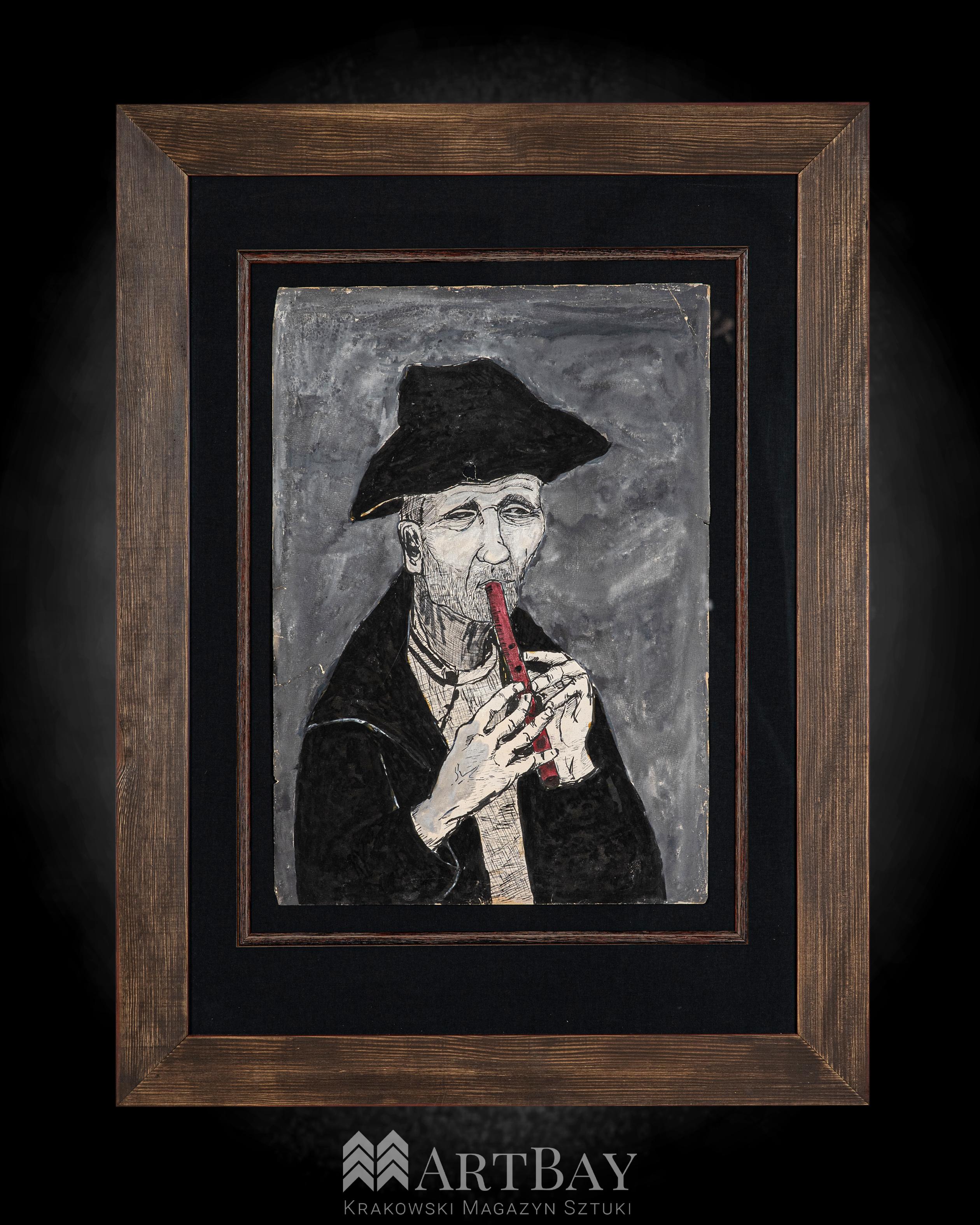 Ślepiec z czerwoną fujarką - obrazek 2